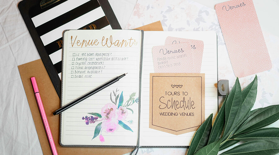 Wedding planning equipment