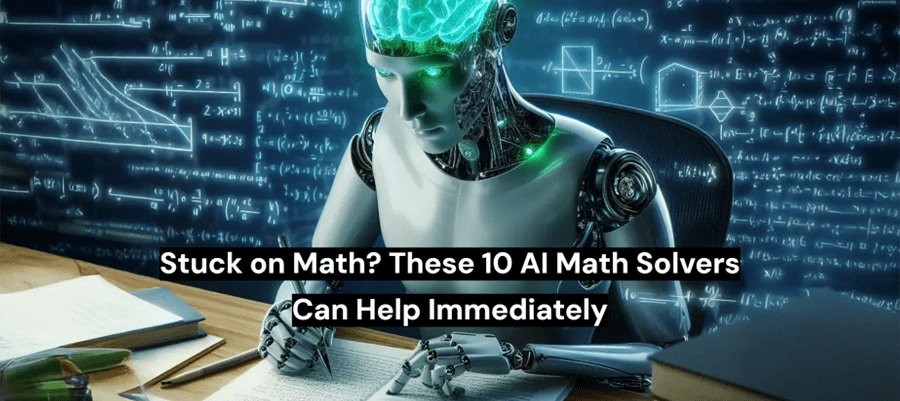 Top 10 AI math solvers.